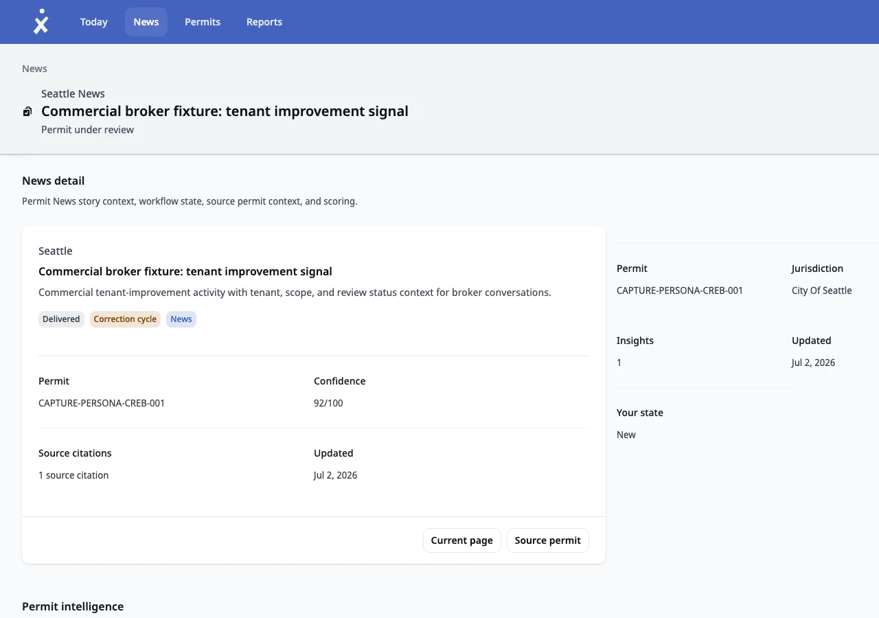Permit News Atelier News detail tailored for commercial real estate broker news detail workflows.