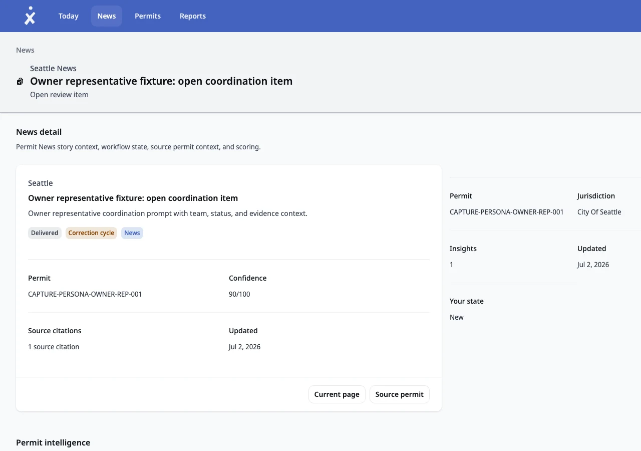 Permit News Atelier News detail tailored for owner representative news detail workflows.